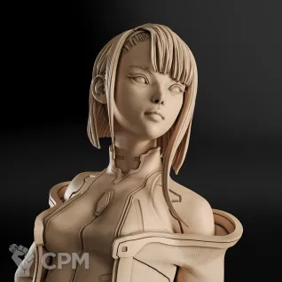 Описание картинки Lucy Фигурка (Cyberpunk) от GAS3TXD  по цене 2 900руб