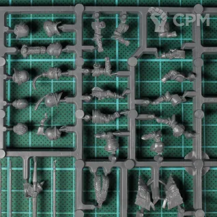 Описание картинки WR40  Mounted Men at Arms  1450-1500 от Base 28 по цене 3 500руб | Свободный Рынок Миниатюр - СРМ