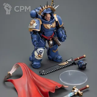 Описание картинки Ultramarines Captain in Gravis Armour от Строго по-Имперски по цене 5 610руб | Свободный Рынок Миниатюр - СРМ