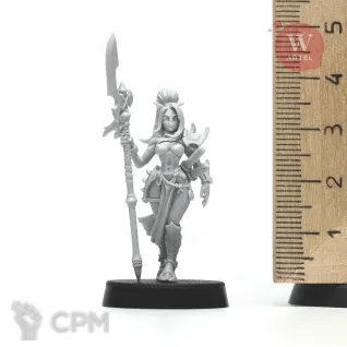 Описание картинки Миниатюра Veyra, Standing Gladiatrix от Артель W по цене 950руб | Свободный Рынок Миниатюр - СРМ