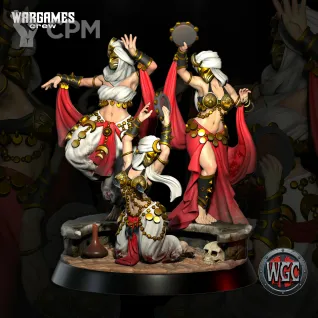 Описание картинки Daughters of the Veil - Trench Crusade от Critical Print по цене 390руб | Свободный Рынок Миниатюр - СРМ