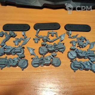 Описание картинки Ravenwing bikes от Сергиев Илья по цене 1 900руб | Свободный Рынок Миниатюр - СРМ