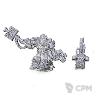 Описание картинки BLACK TEMPLARS CHAPLAIN GRIMALDUS &amp; RETINUE от Red Rooster по цене 1 316руб | Свободный Рынок Миниатюр - СРМ