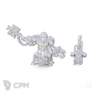 Описание картинки Black Templars Chaplain Grimaldus от Red Rooster по цене 578руб | Свободный Рынок Миниатюр - СРМ