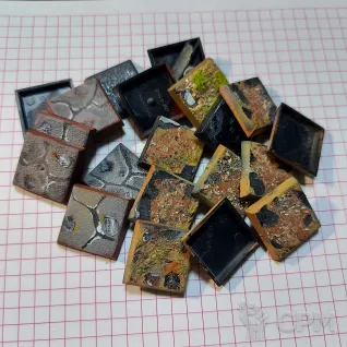 Описание картинки 20 подставок 20*20мм ориг ГВ б/у, состояние на фото от V130177@mail.ru по цене 350руб | Свободный Рынок Миниатюр - СРМ