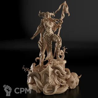 Описание картинки Dragon Queen Alexstrasza Фигурка (World of Warcraft) от GAS3TXD  по цене 4 400руб | Свободный Рынок Миниатюр - СРМ