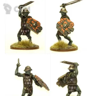 Описание картинки warlord Azbad Orc Horde от Base 28 по цене 7 250руб | Свободный Рынок Миниатюр - СРМ