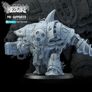 Описание картинки Helbrut of Nurgle от MrMetalHorror по цене 1 300руб | Свободный Рынок Миниатюр - СРМ