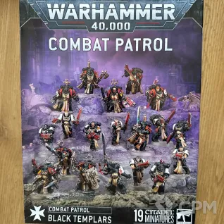 Описание картинки Combat Patrol: Black Templars от zurdo по цене 17 000руб | Свободный Рынок Миниатюр - СРМ