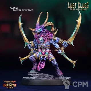 Описание картинки Yarnax Possessed By The Beast от PocketSized Prints по цене 200руб | Свободный Рынок Миниатюр - СРМ