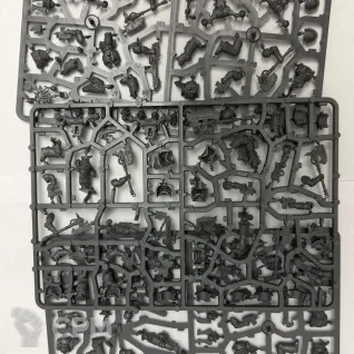 Описание картинки Khorne Berzerkers от Bonesinger по цене 4 200руб | Свободный Рынок Миниатюр - СРМ