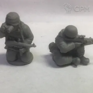 Описание картинки Winter Fallschirmjäger sniper Teams от  по цене 330руб | Свободный Рынок Миниатюр - СРМ