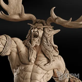 Описание картинки Cenarius Фигурка (World of Warcraft) от GAS3TXD  по цене 4 900руб | Свободный Рынок Миниатюр - СРМ