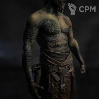Описание картинки Бальдур - GOD OF WAR от Dark Craft Hobby по цене 20 800руб | Свободный Рынок Миниатюр - СРМ
