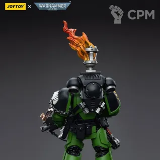 Описание картинки JoyToy Salamanders Intercessors Sergeant Tsek'gan от Строго по-Имперски по цене 3 800руб | Свободный Рынок Миниатюр - СРМ