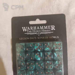 Описание картинки Sons of Horus Dice Set от User19033 по цене 10 000руб | Свободный Рынок Миниатюр - СРМ