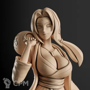 Описание картинки Tsunade Фигурка (Naruto) от GAS3TXD  по цене 3 900руб | Свободный Рынок Миниатюр - СРМ