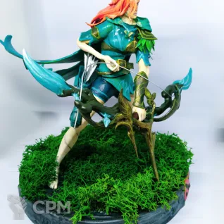Описание картинки Фигурка Windranger dota 2 от Коллекциономания по цене 22 500руб | Свободный Рынок Миниатюр - СРМ