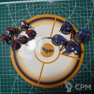 Описание картинки Жетоны - точки для Warhammer 40k. Любая фракция от 0le4ander по цене 1 500руб | Свободный Рынок Миниатюр - СРМ