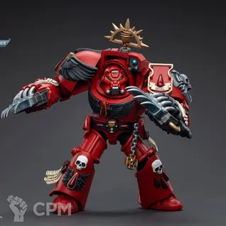 Описание картинки Blood Angels Assault Terminators Brother Tyborel от Строго по-Имперски по цене 4 940руб | Свободный Рынок Миниатюр - СРМ