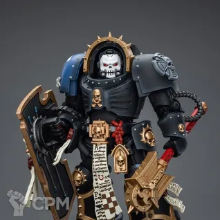 Описание картинки JoyToy Ultramarines Chaplain in Terminator Armour от Строго по-Имперски по цене 5 700руб | Свободный Рынок Миниатюр - СРМ