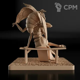 Описание картинки Moth Girl Фигурка от GAS3TXD  по цене 4 200руб | Свободный Рынок Миниатюр - СРМ