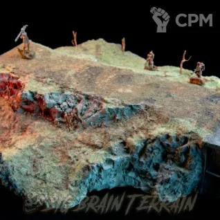 Описание картинки Большой холм ✠ TRENCH CRUSADE от Big Brain Terrain по цене 5 150руб | Свободный Рынок Миниатюр - СРМ