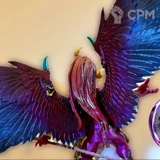 Описание картинки Magnus the Red от ZanozaCraft по цене 5 000руб | Свободный Рынок Миниатюр - СРМ
