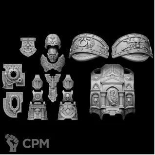 Описание картинки Romanus Knight от LDBits по цене 4 265руб | Свободный Рынок Миниатюр - СРМ