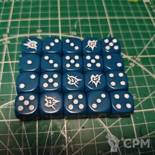 Описание картинки Drukhari dice (ориг) от kovach17 по цене 4 500руб | Свободный Рынок Миниатюр - СРМ
