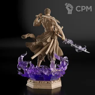 Описание картинки Zoro Фигурка (One Piece) от GAS3TXD  по цене 4 300руб | Свободный Рынок Миниатюр - СРМ