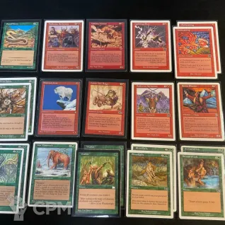 Описание картинки Колода MTG: «Ярость Джунглей» (RG) — ретро-издание от Барахолка Баллиоза по цене 2 000руб | Свободный Рынок Миниатюр - СРМ