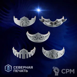 Описание картинки Защита шеи ( throat guard) от Северная печать по цене 80руб | Свободный Рынок Миниатюр - СРМ