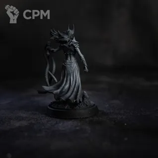 Описание картинки Дроу/Жрица от Dark Craft Hobby по цене 256руб | Свободный Рынок Миниатюр - СРМ