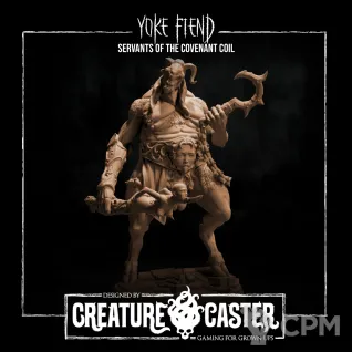 Описание картинки Yoke Fiends of the Covenant Coil от Manufactorum76 по цене 700руб | Свободный Рынок Миниатюр - СРМ