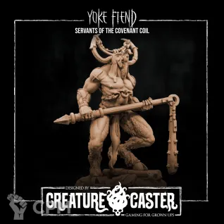 Описание картинки Yoke Fiends of the Covenant Coil от Manufactorum76 по цене 700руб | Свободный Рынок Миниатюр - СРМ