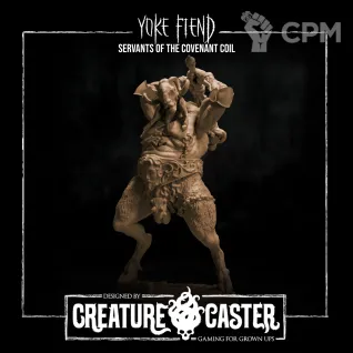 Описание картинки Yoke Fiends of the Covenant Coil от Manufactorum76 по цене 700руб | Свободный Рынок Миниатюр - СРМ