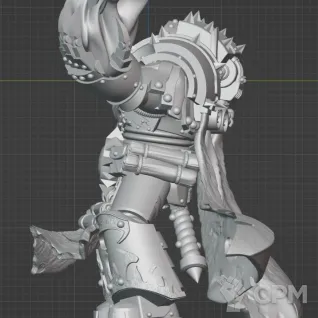 Описание картинки Chaos Sorcerer Terminator от Daniilfedyakov по цене 600руб | Свободный Рынок Миниатюр - СРМ
