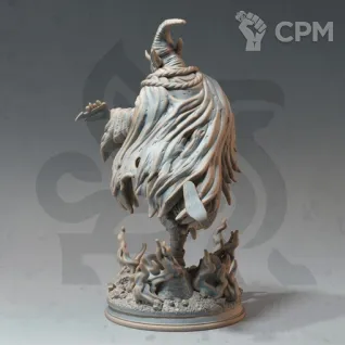 Описание картинки Странствующий Джек - демонический шут от Dark Craft Hobby по цене 200руб | Свободный Рынок Миниатюр - СРМ