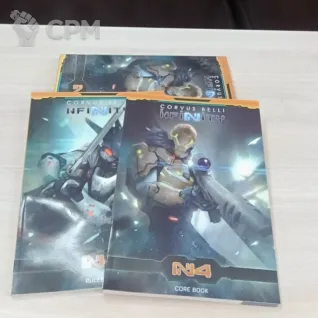 Описание картинки Infinity: N4 Core Rulebook от inwention по цене 2 490руб | Свободный Рынок Миниатюр - СРМ