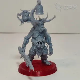 Описание картинки Poxbringer, Herald of Nurgle от WastelandMiniatures по цене 390руб | Свободный Рынок Миниатюр - СРМ
