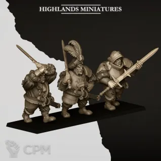 Описание картинки Sunland Ogres with Zweihander от 3DPrintClub по цене 210руб | Свободный Рынок Миниатюр - СРМ
