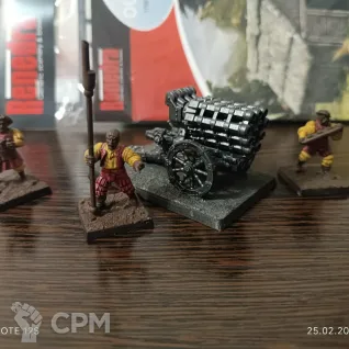 Описание картинки Empire Hellblaster volley gun от turbodarken по цене 2 500руб | Свободный Рынок Миниатюр - СРМ