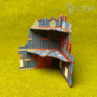 Описание картинки Террейн Battle Nun set Руина А большая 3 этажа от Миниатюры и фигурки по цене 1 000руб | Свободный Рынок Миниатюр - СРМ