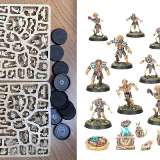 Описание картинки Tomb Kings Blood Bowl Team: The Nehekhara Nightmares от zurdo по цене 4 000руб | Свободный Рынок Миниатюр - СРМ