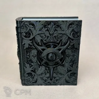Описание картинки Коробка для карт и кубиков Книга Колдуна от Миниатюры и фигурки по цене 1 100руб | Свободный Рынок Миниатюр - СРМ
