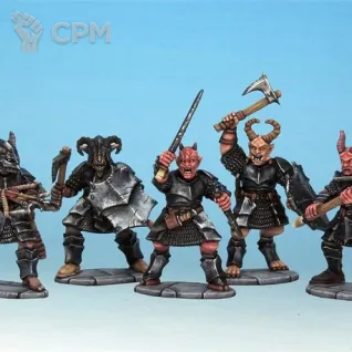 Описание картинки Frostgrave Demons от Base 28 по цене 2 750руб | Свободный Рынок Миниатюр - СРМ