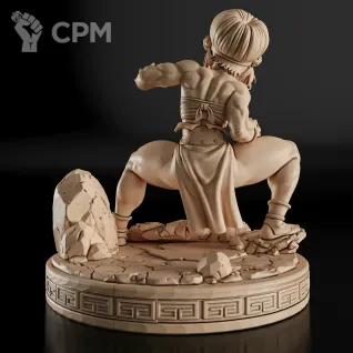 Описание картинки Toph Фигурка (Avatar: The Last Airbender) от GAS3TXD  по цене 3 900руб | Свободный Рынок Миниатюр - СРМ