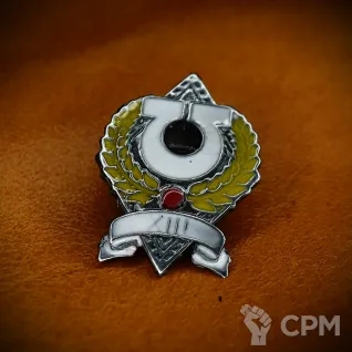 Описание картинки Значок XIII - Ultramarines (Ультрамарарин) цветной от Game&Reality Studio по цене 800руб | Свободный Рынок Миниатюр - СРМ