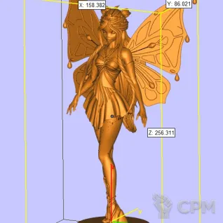 Описание картинки Флора / Winx / Масштаб 1:7 от Кубический Цех по цене 3 000руб | Свободный Рынок Миниатюр - СРМ